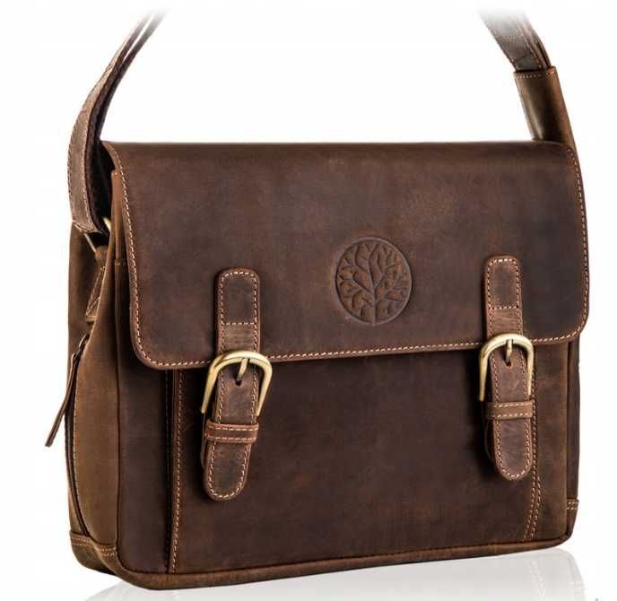 Betlewski torba sportowa skóra naturalna bez wzoru TBG-HT-205 ttst378