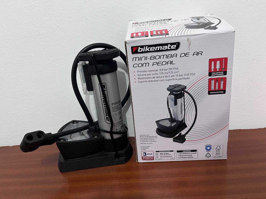 Bicicleta sistema de marcha SHIMANO + minibomba de ar