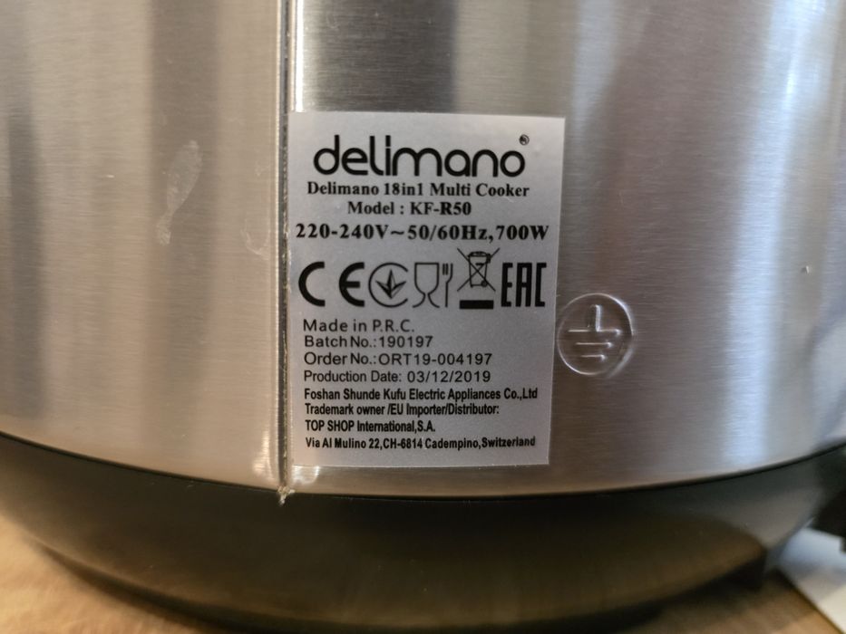 Multicooker Delimano 18w1 stan idealny