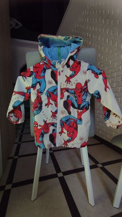 Продам ветровку Марвел, Спайдермен,человек паук,Marvel куртка, Spider