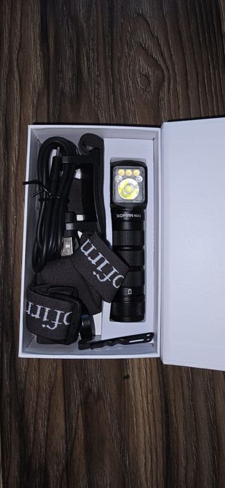 Nowa latarka czołowa Sofirn HS42. 2100 lumenów.