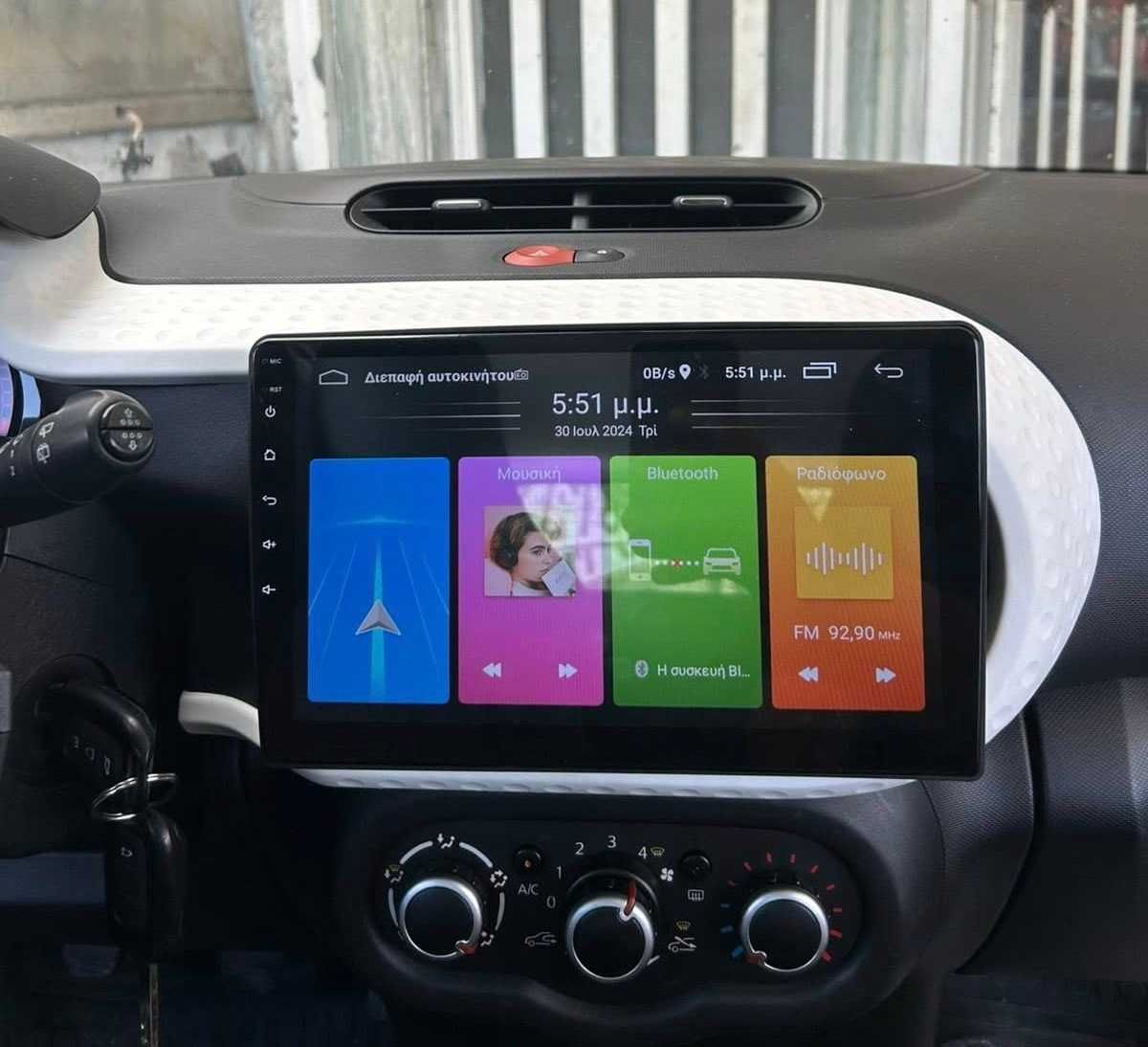 Rádio 2DIN • Renault Twingo 3 III • (2014 a 2024) • Android [4+64GB]
