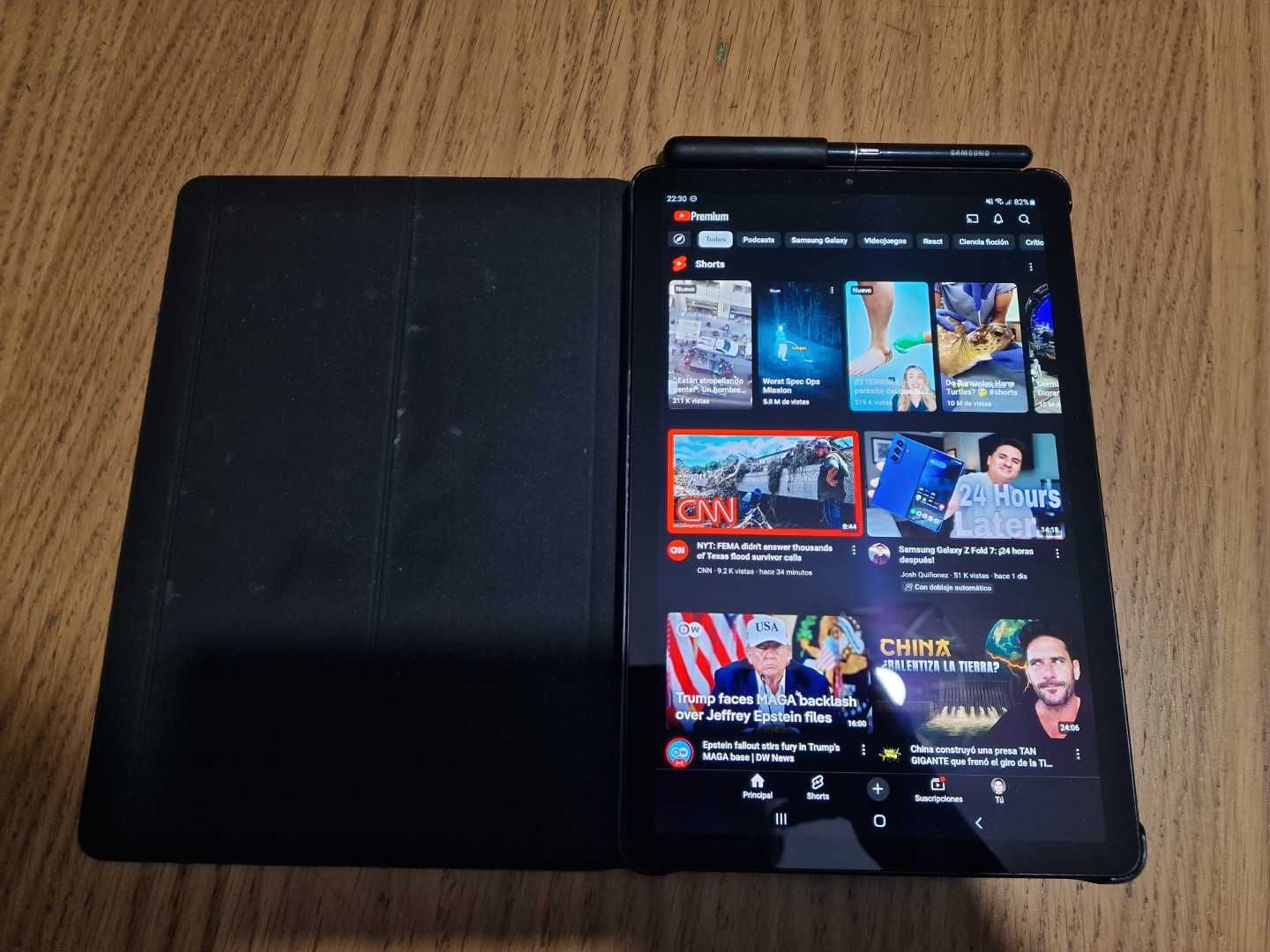 Samsung Galaxy Tab S4 LTE 10.5" OLED + S Pen + Etui Samsung