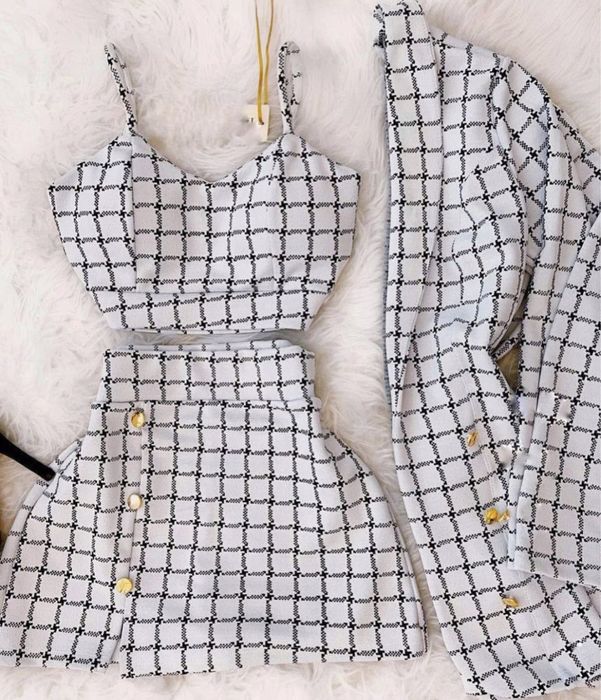 Костюм 3-ка . Юбка-шорти