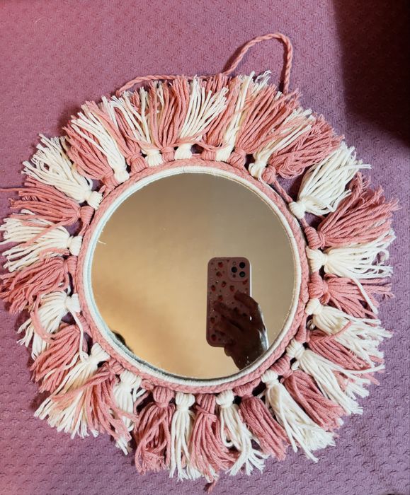 Espelho macramé HOMA