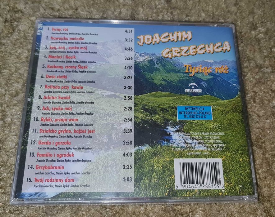 Joachim Grzechca / TYSIĄC RÓŻ / CD / Folia /
