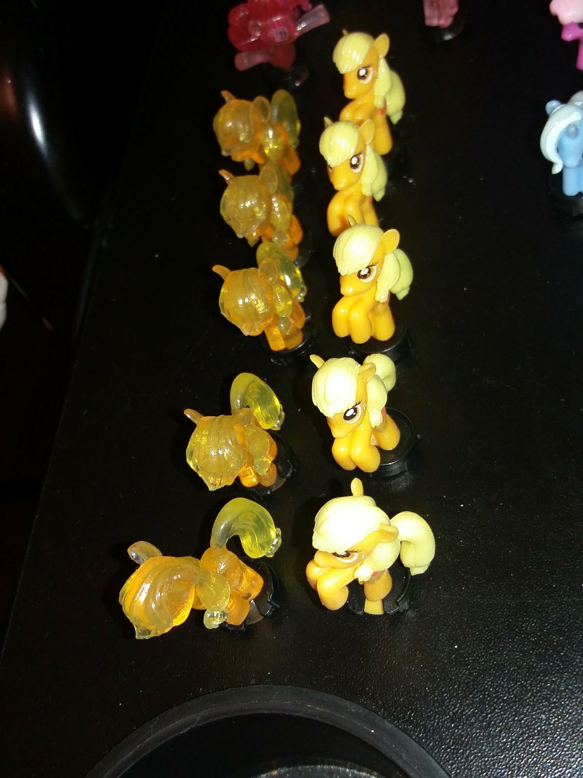 My Little Pony kucyk figurka Squishy Pops Stikeez NOWE Applejack