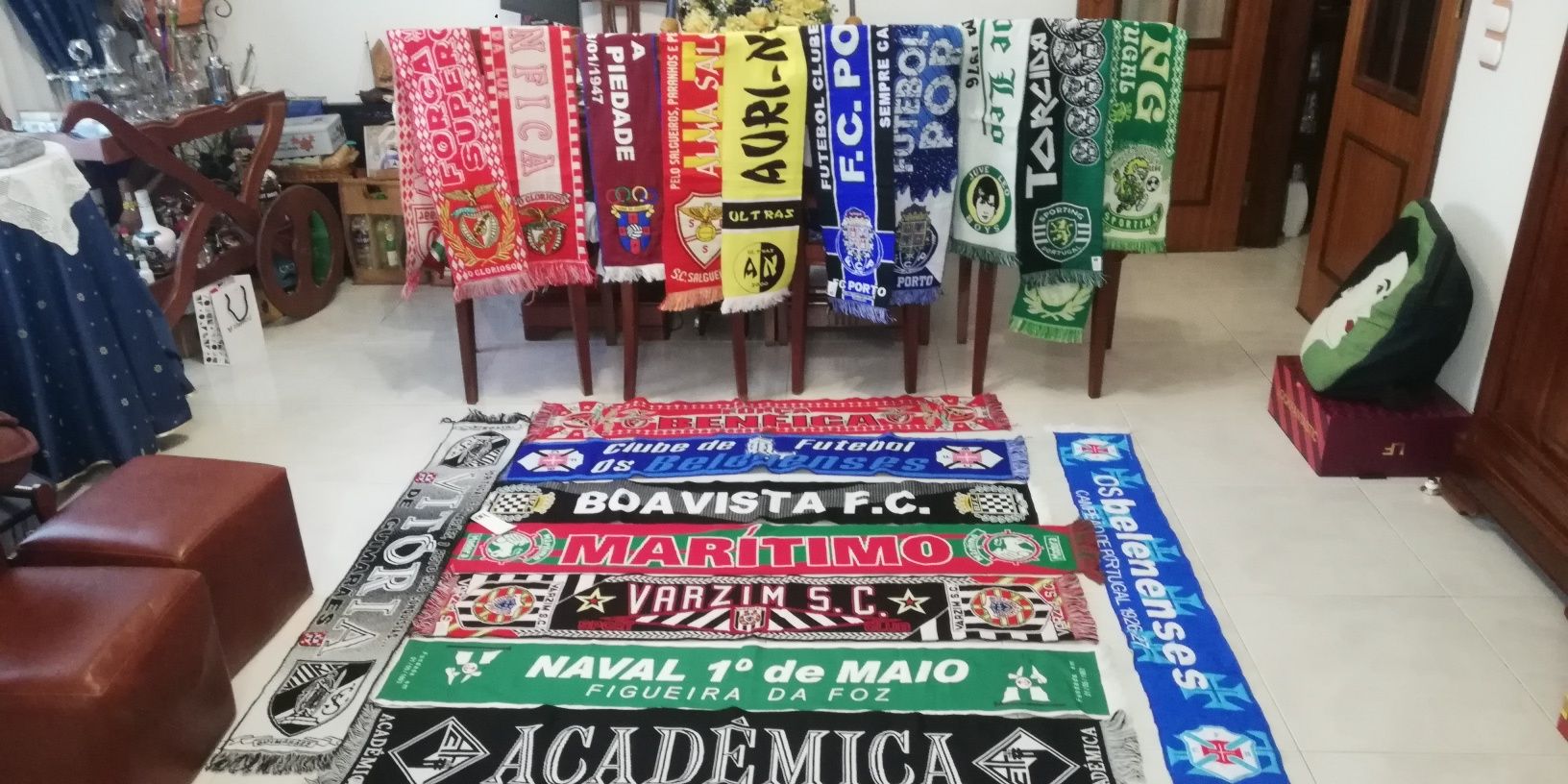 Cachecois de varios clubes