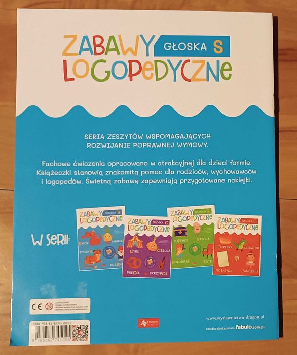Logopedia Zabawy logopedyczne głoska "S" -  książka