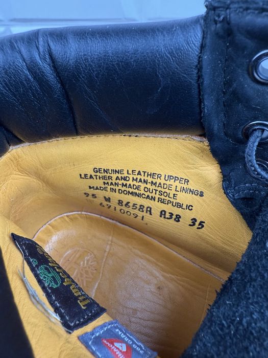 Оригінальні шкіряні черевики Timberland