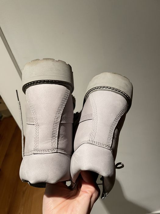 Buty timberland premium inch boot szare damskie