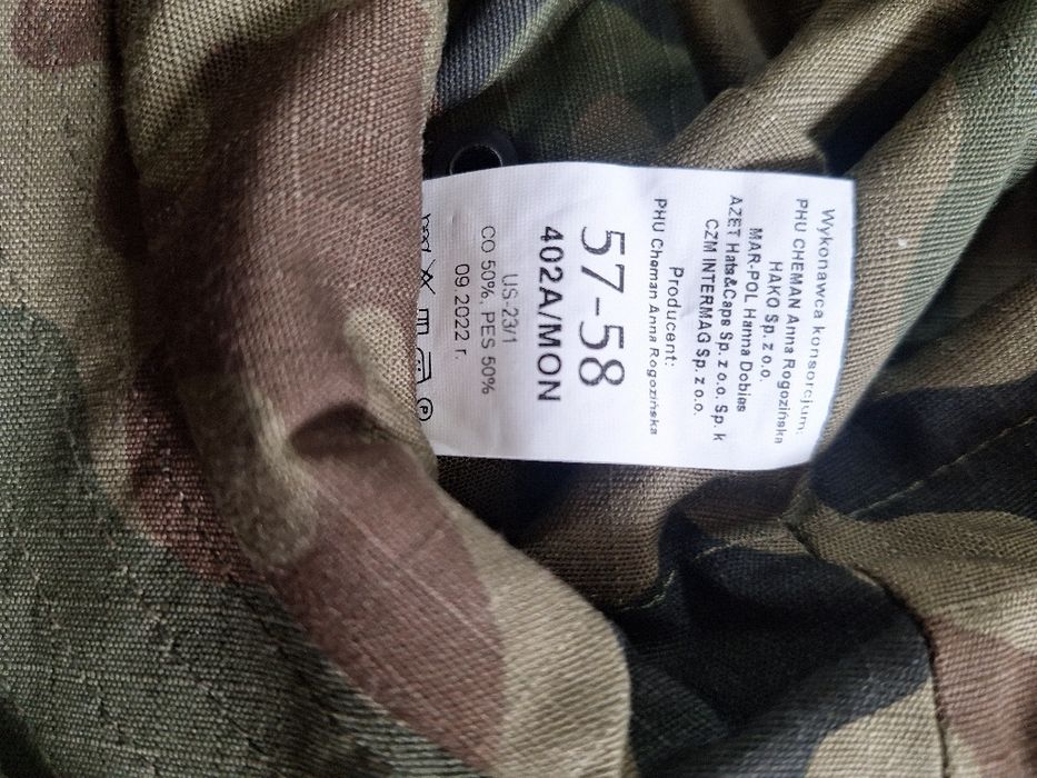 Kapelusz wojskowy nowy