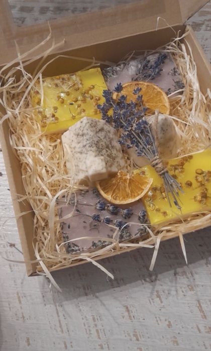 Box naturalnych Mydeł handmade
