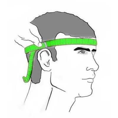 Kask Md-905 Tatan Czarny S + Rękawice + Gogle
