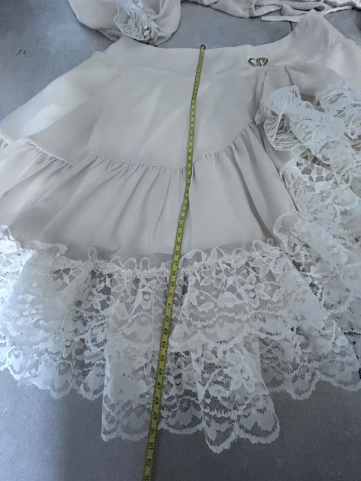 Komplet ecru Loveya roz 36