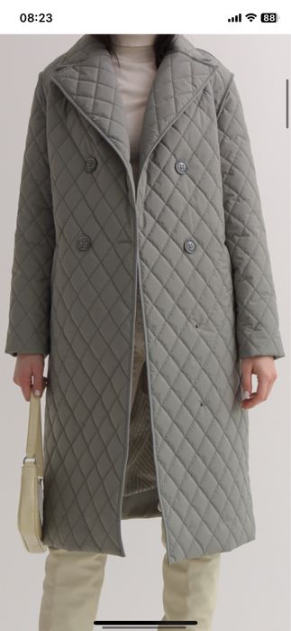 Пальто стьобане осіннє