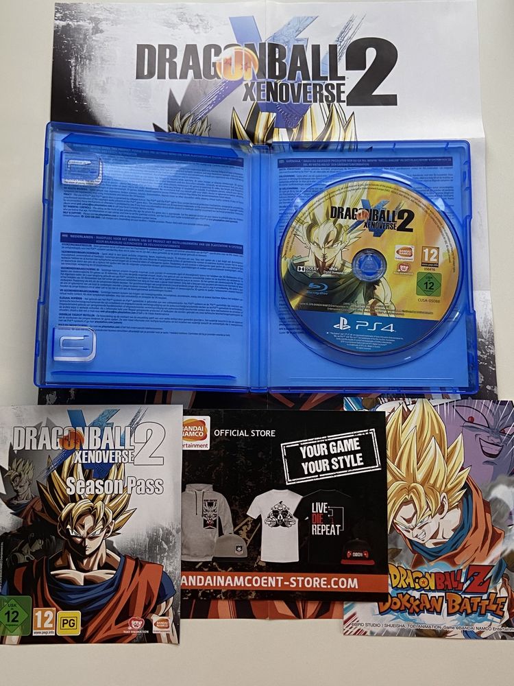 Gra DRAGON BALL XENOVERSE 2 PS4 stan BDB KOMPLET gwarancja okazja !!