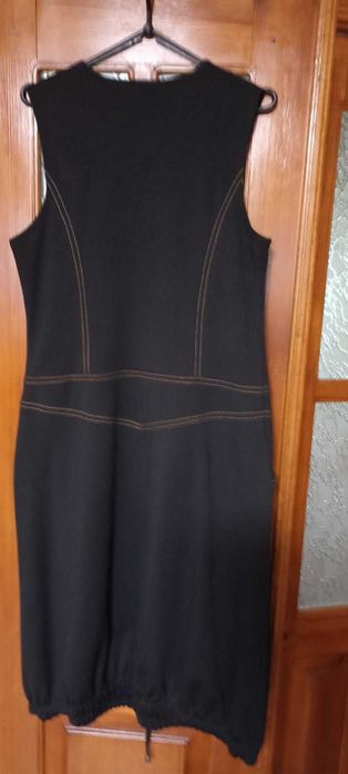 Сарафан черный 50 размер
