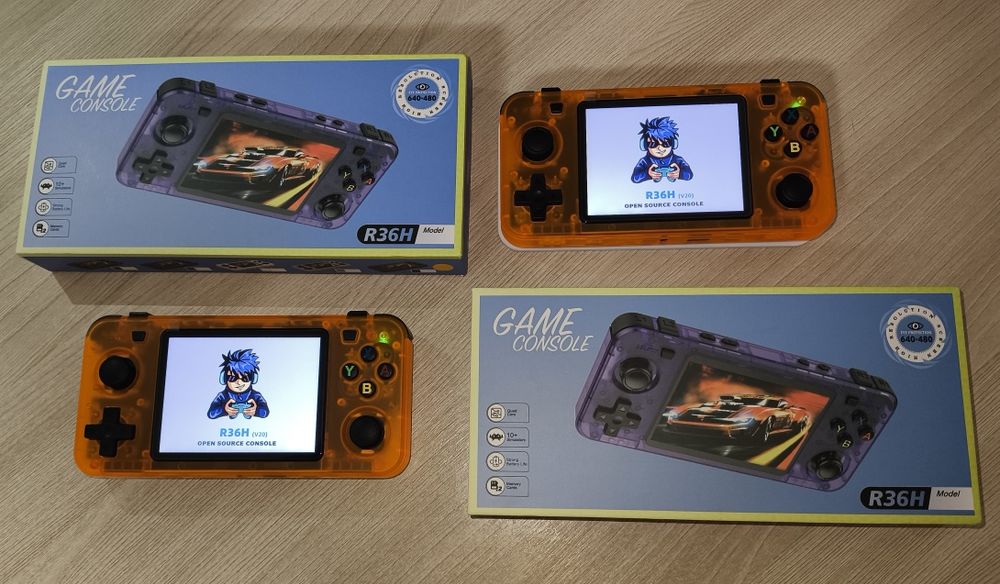 Розпродаж!!! R36H портативна ігрова консоль. Не R36s.
