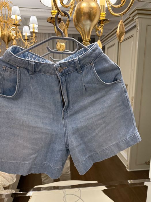 Джинсовий костюм піджак шорти