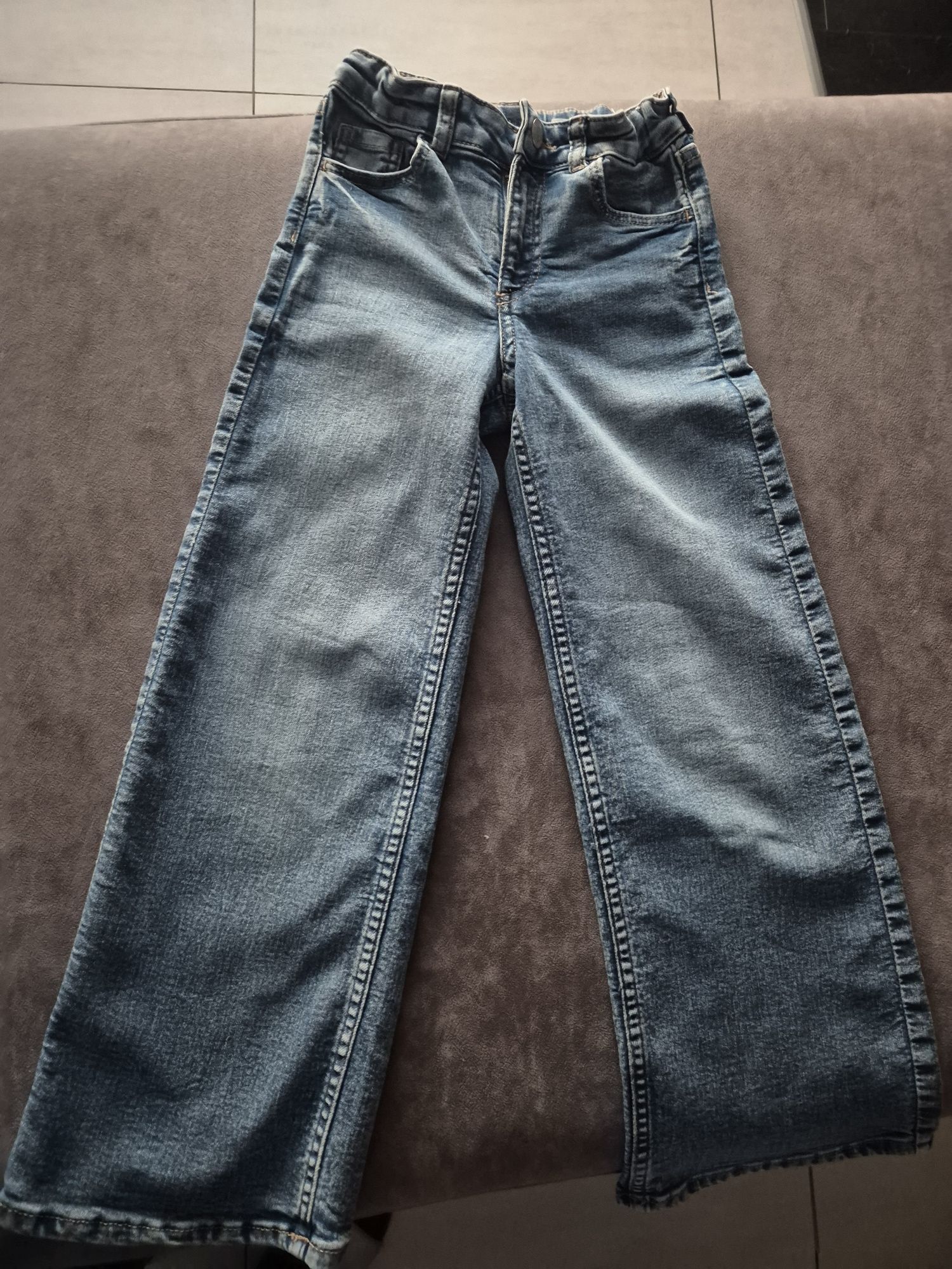 Spodnie dziewczęce h&m 122