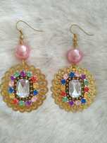 Brincos artesanais Vintage