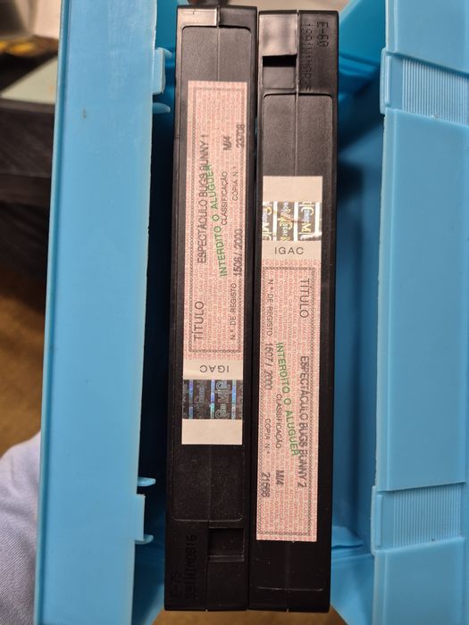 Espetáculo Bigs Bunny - Filmes VHS