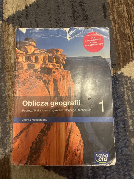 Ksiazka oblicza geografii zakres rozszerzony dla klas 1