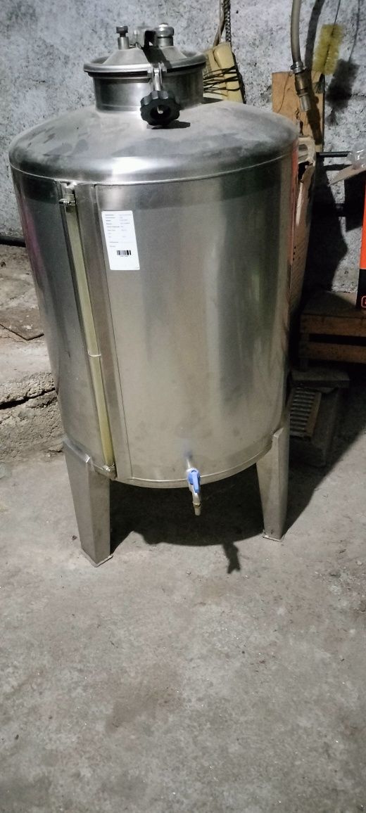 Cuba de vinho inox