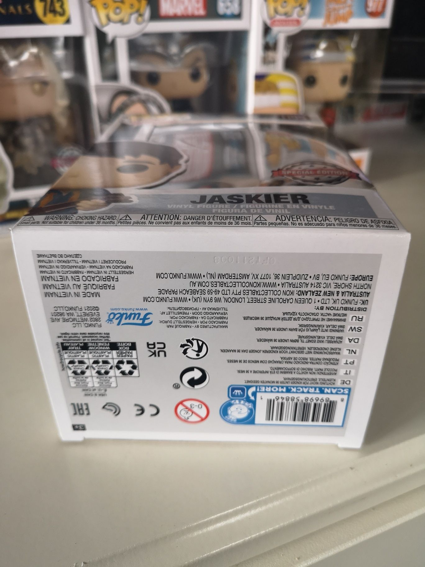 Funko pop JASKIER The Witcher 1195 Special Edition Wiedźmin