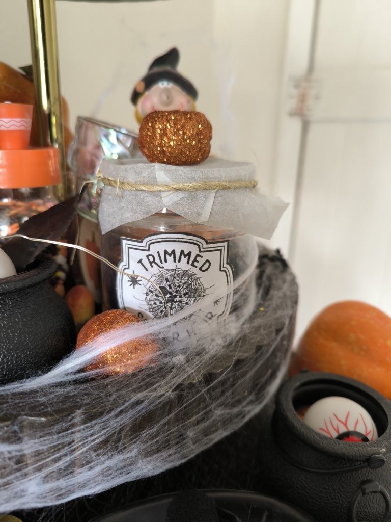 Decoração de Halloween ou Harry Potter