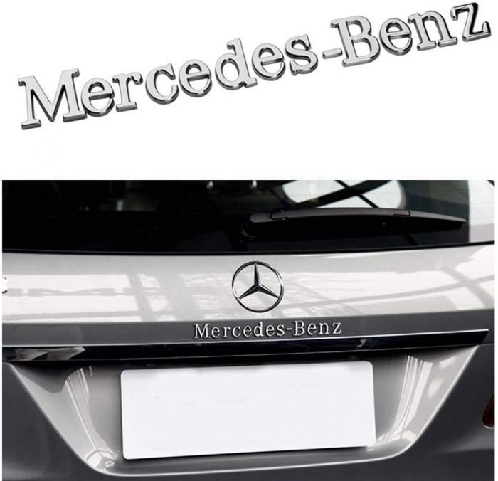 Z736 Letras Emblema Símbolo Traseiro Mala Mercedes - Benz