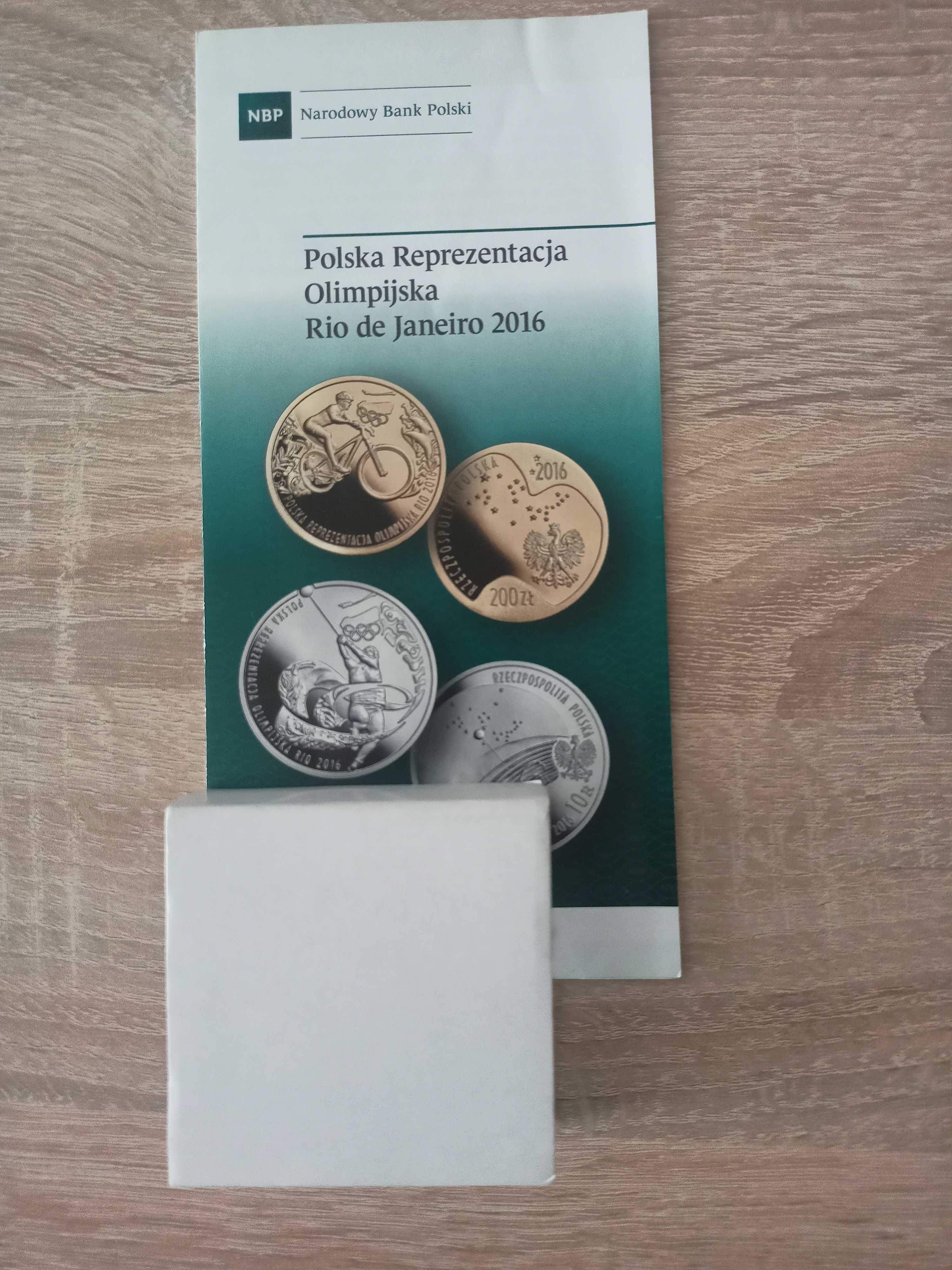 10 zł Polska Reprezentacja Olimpijska Rio de Janeiro 2016