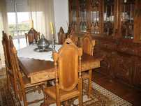 Conjunto de sala de jantar em Madeira