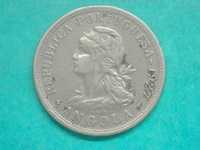 616 - Angola: 50 centavos 1927 alpaca, por 6,00