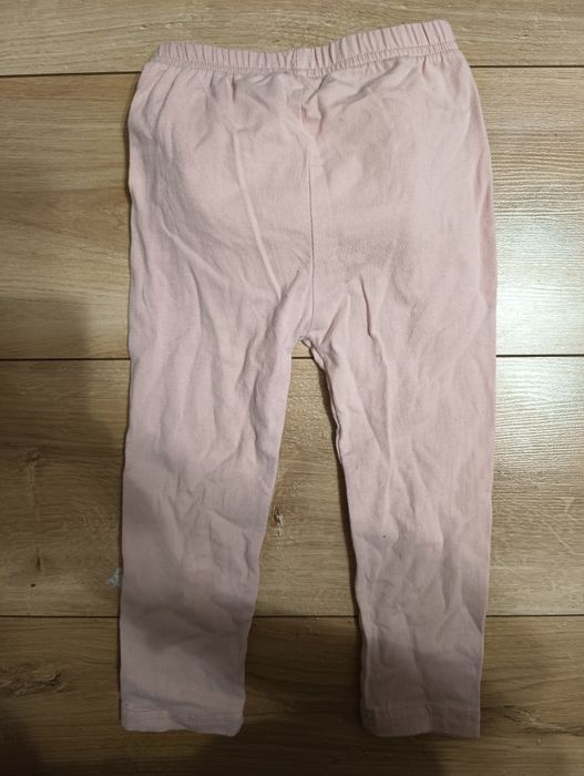 Komplet bluza + spodnie kwiaty falbanki koronka