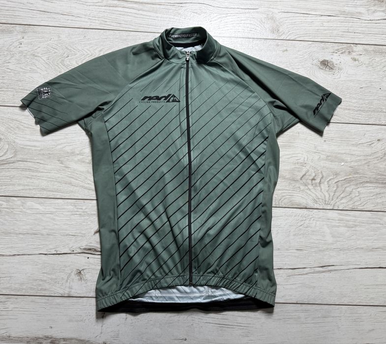 Bioracer Speedwear techniczna zielona koszulka kolarska męska r.L