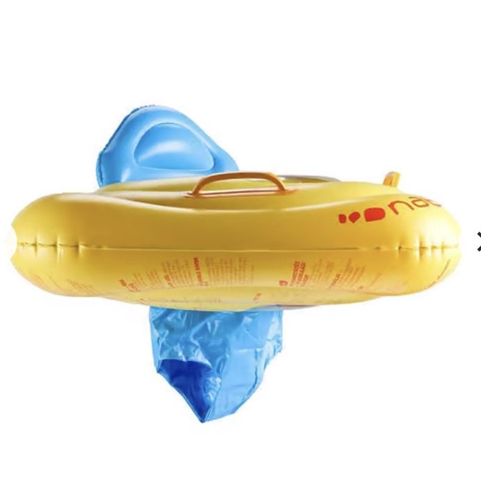 Boia Insuflável de Piscina com Assento Nabaiji