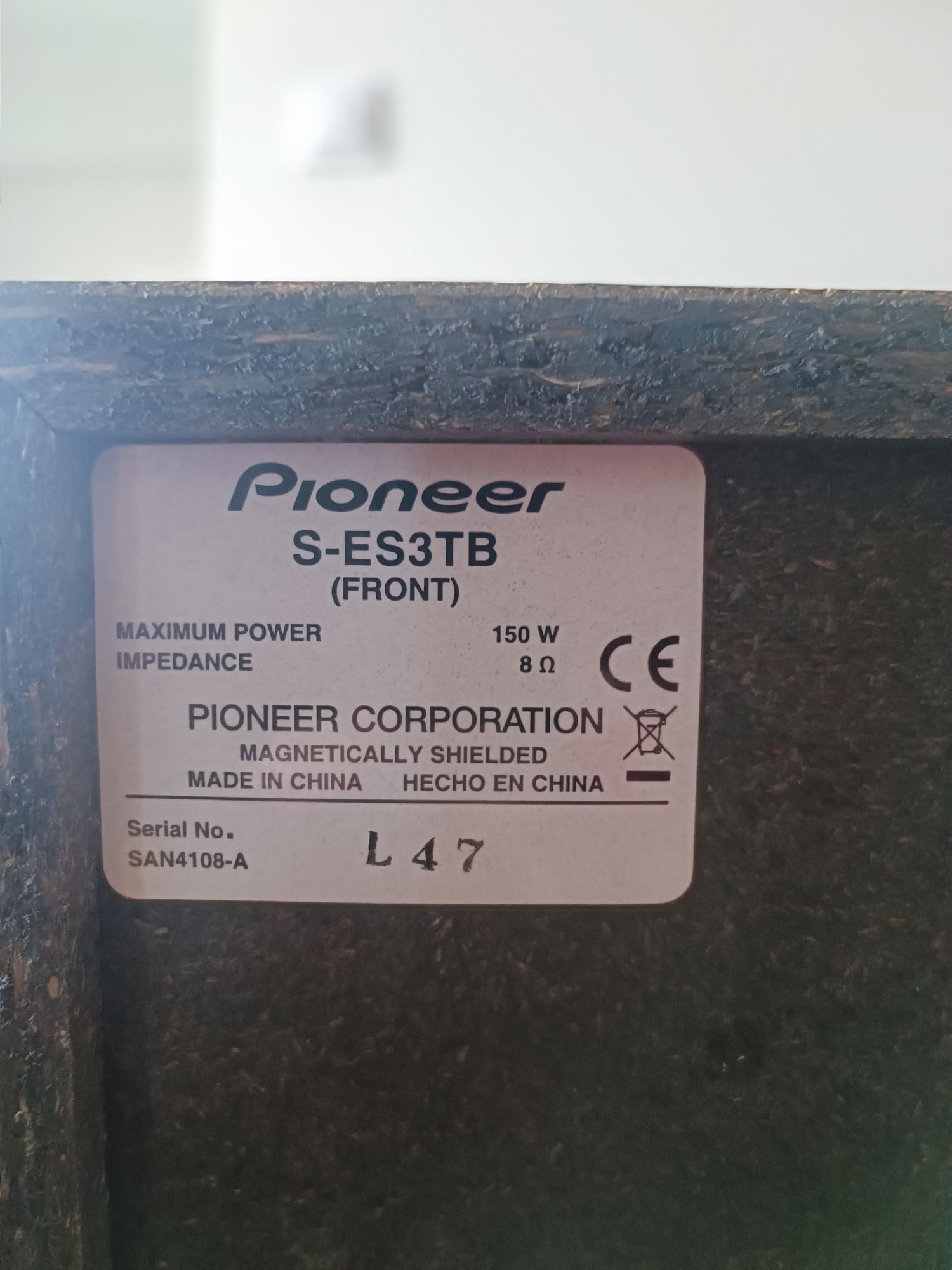 Zestaw głośników 5.0 Pioneer S-ES3TB kolumny