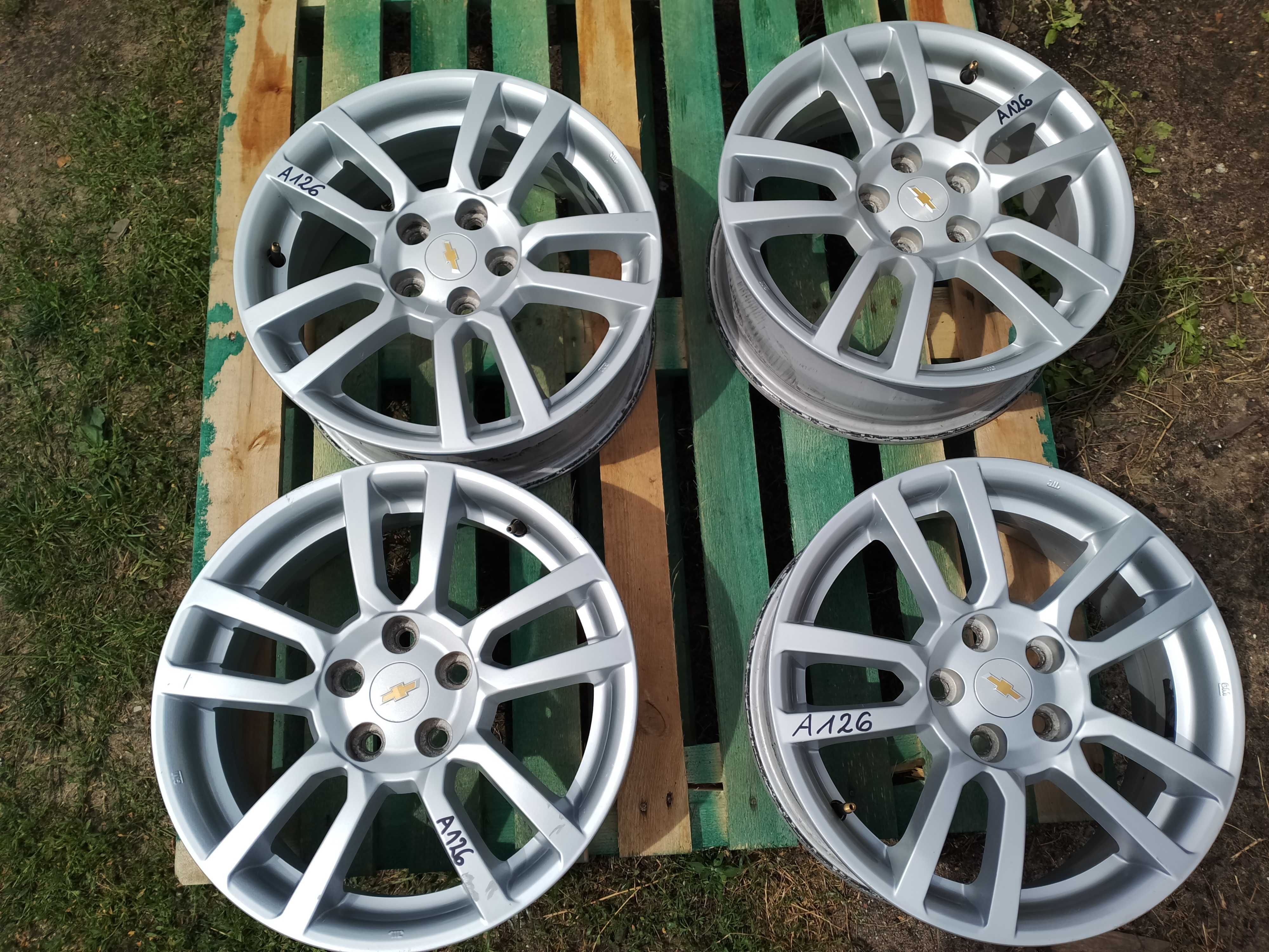 Felgi Aluminiowe Chevrolet 6Jx16'' 5x105 ET39 Obrzycko A126