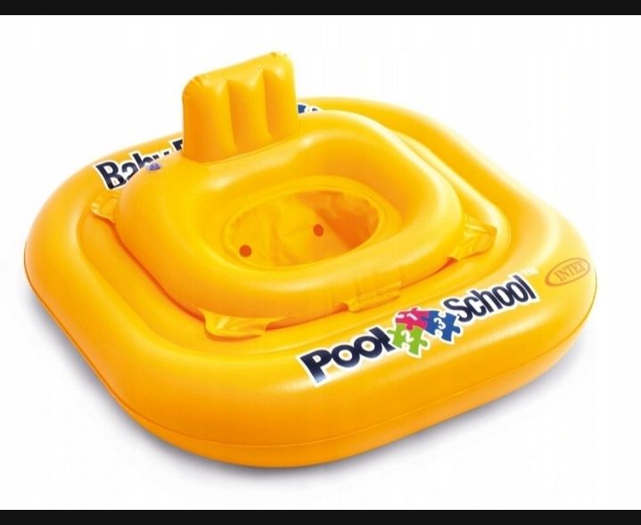 INTEX Pool School Kółko do pływania z siedziskiem