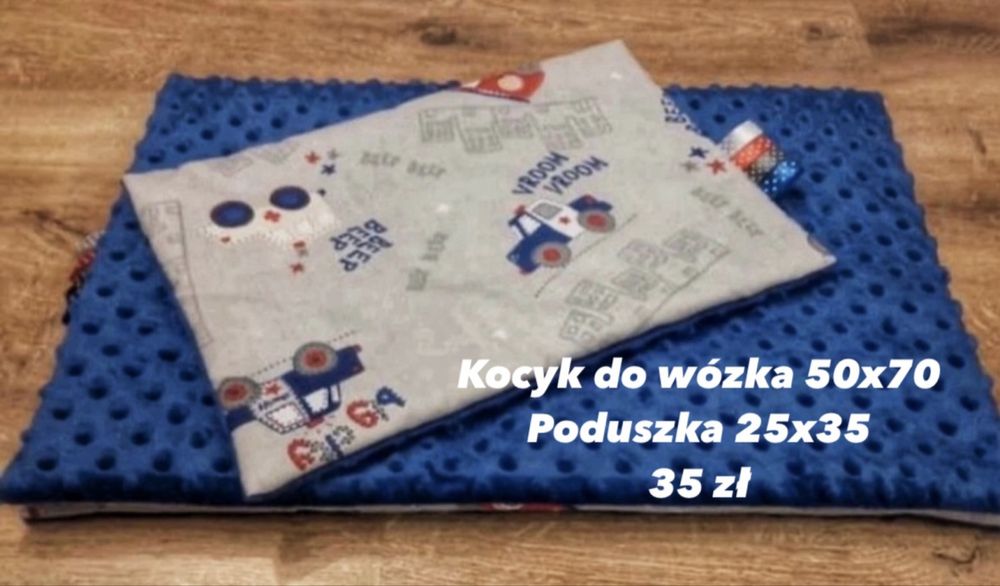 Pościel do gondoli kocyk, poduszka