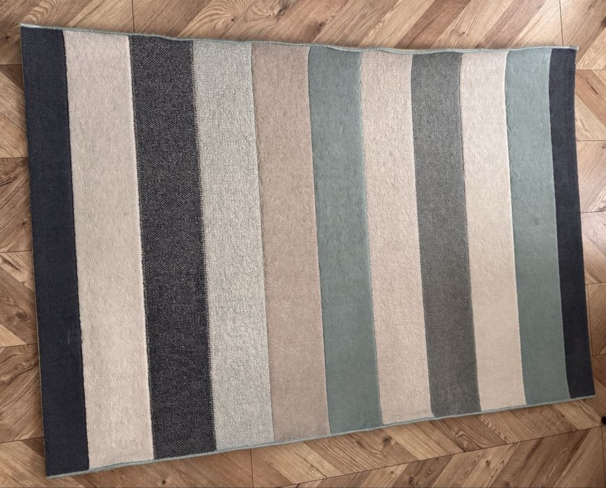 Dywan scandinavia 170x120 cm odcienie turkusu