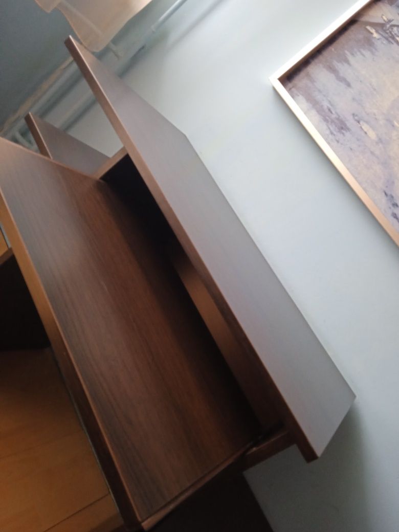 Biurko z szufladą pod klawiaturę,kolor wenge