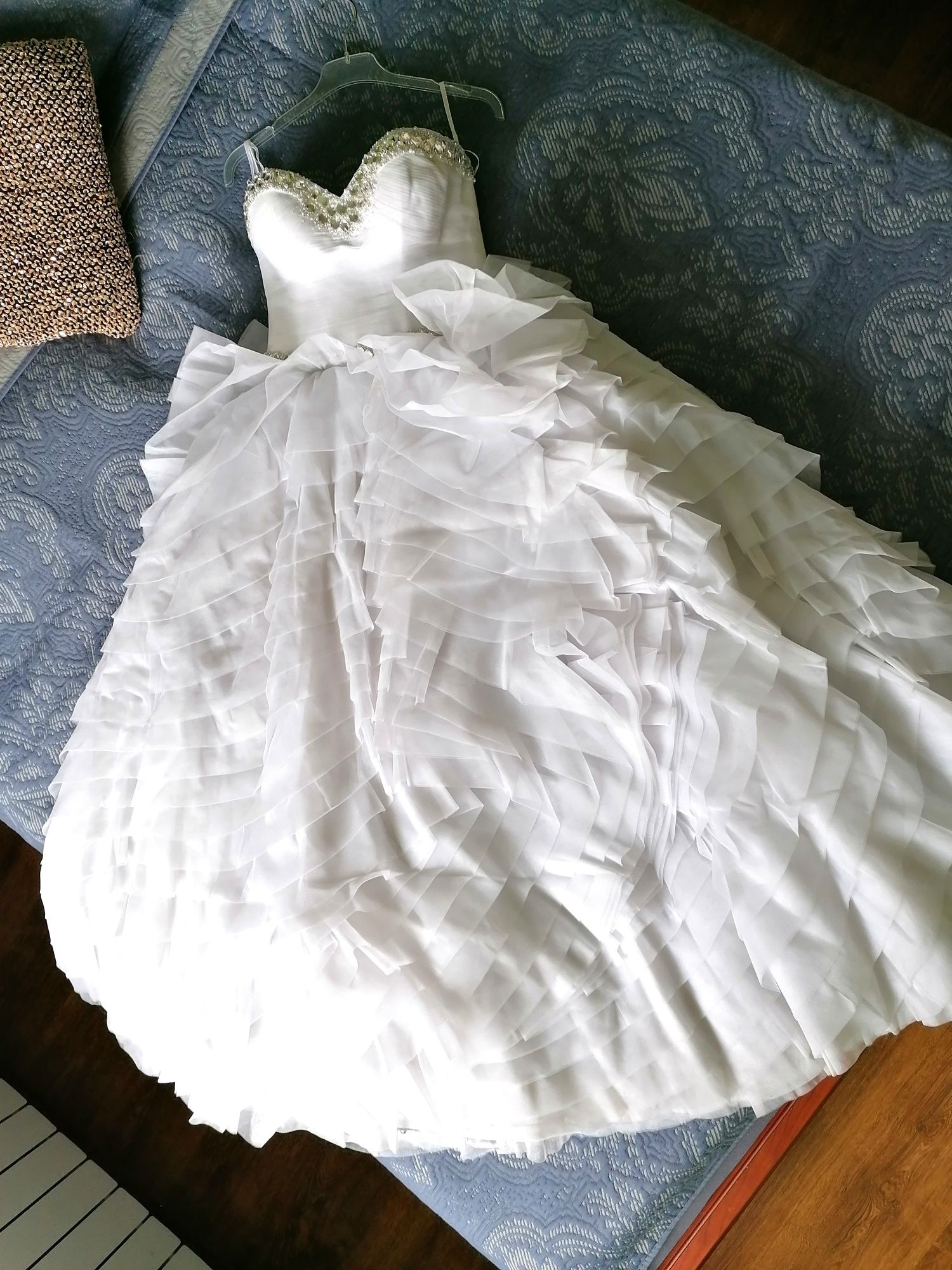 Suknia ślubna księżniczka vintage