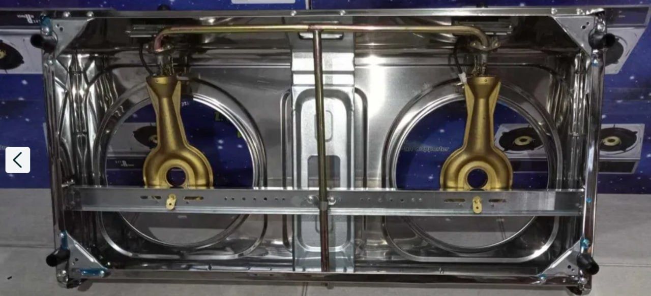 Распродажа от склада Плита газовая 2 комфорочная с авто пьеза