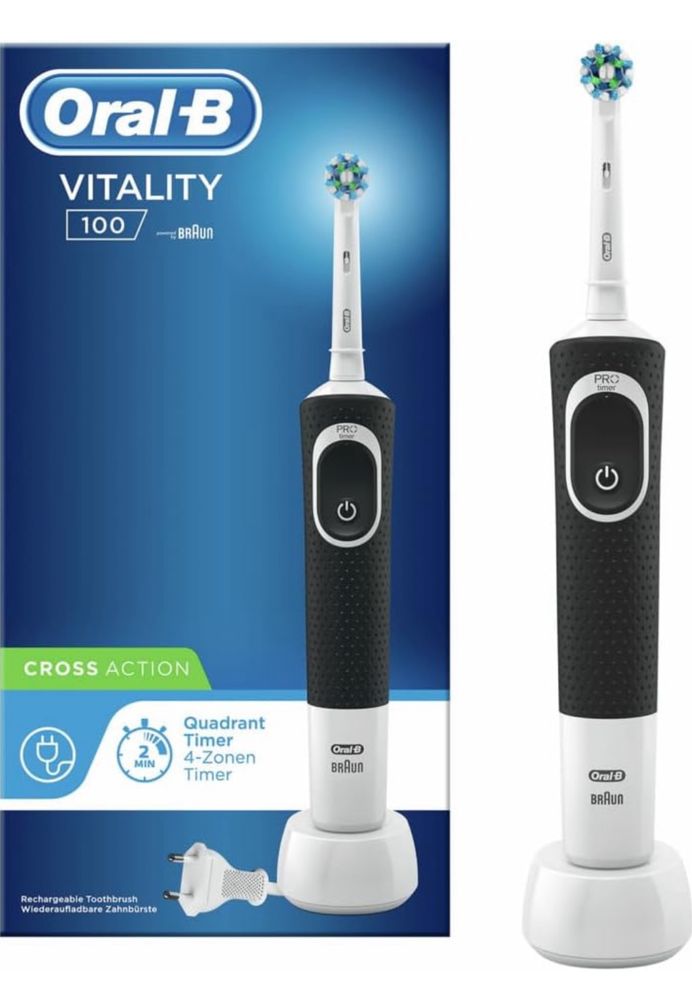 Oral-B - Vitality 100 CrossAction Black