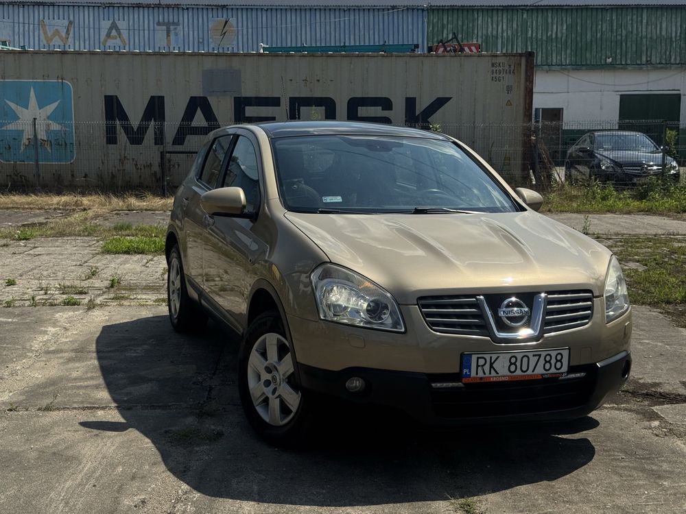 Nissan Qashqai 2.0 LPG 2007r. Automat/panorama/czujniki parkowania/kli