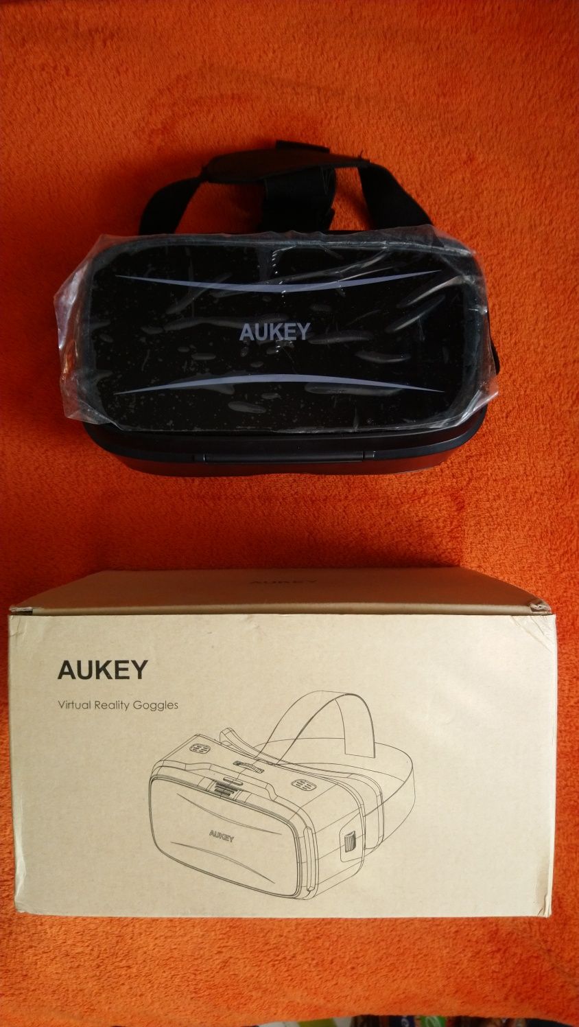 Okulary wirtualne 3D aukey do smartfona