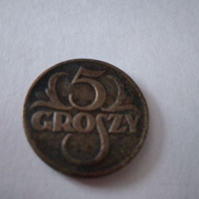 5 groszy 1923  - przedwojenne